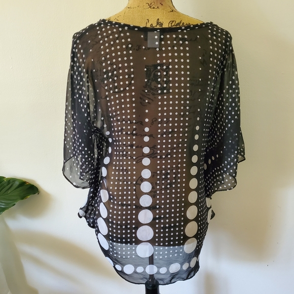 Sheer Top by Dots - Picture 4 of 4